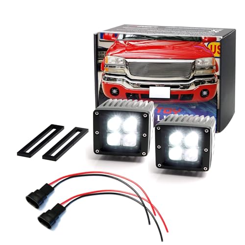 Kit Lámparas LED para Niebla iJDMTOY para GMC Sierra 2003-06