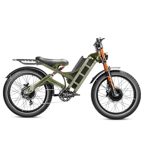 Image of 2026 eAhora Romeo Pro 3 /2 52-46 Mph Electric Bike for Adults, 6000W /4000W /2500W Dual Motor Ebike 60V 80Ah /52V 70Ah Battery 235+Miles Long Range, 26*4.0 inch /20*4.5 inch Fat Tire, Full Suspension, All Terrain