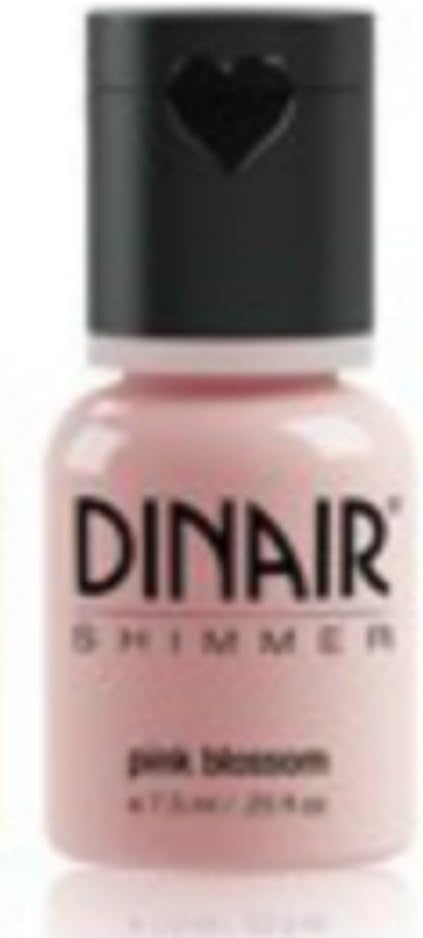 DINAIR AIRBRUSH EYE SHADOW SHIMMER MAKEUP - 1 Bottle PINK BLOSSOM .25oz.