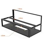 Mining-Rig-Frame-68-GPU-Steel-Open-Air-Miner-Mining-Frame-Rig-Case-Mining-Accessories-Tools-Up-to-8-GPU-for-Crypto-Coin-Currency-Bitcoin-ETH-ETC-ZEC-Mining-Frame-Only-Fans-GPU-is-not-Included