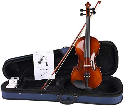 Aileen 4/4 Violin for Beginners, Violin Full Size Adult, Violin for Children Teenager with Tuner and Instruction Manual