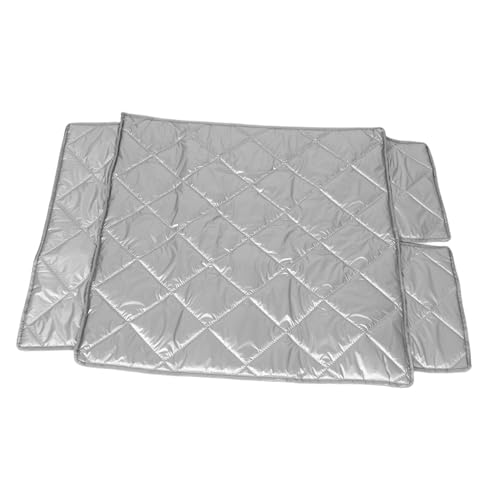 BAZEITFLOW para Frigorífico con Aislamiento Térmico Protección Solar para Congeladores Refrigeradores y Vitrinas Oxford Imán y Aluminio