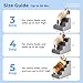 ZOMISIA Dog Steps for Couch - Pet Stairs for Small Dogs and Cats, Dog Steps with Non-Slip Bottom Grey 3 Steps, Grey