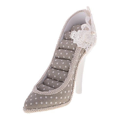 Preisvergleich Produktbild MagiDeal Gliederpuppe Stil Schmuckständer Hochzeit Ausstellungsstandhalter Schmuck Anzeige - High Heel