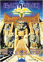 アイアン・メイデン パワースレイヴ LP LP△アイアン・メイデン[パワースレイヴ]帯付/初回ポスター付/IRON