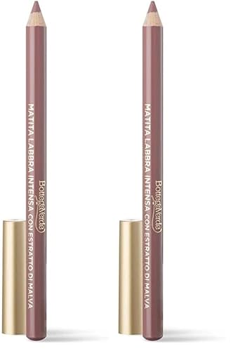 Bottega Verde - Matita per labbra intensa con estratto di Malva - Cannella (Confezione da 2)