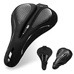 YOUNGDO Bike Seat Cover, Gel Bicycle Seat Cover, Soft and Comfortable Bike Seat Cover, Waterproof and Dustproof Bicycle Seat Cover, for Narrow Wide Bicycle Seats