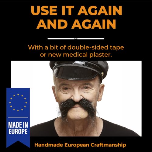 Mustaches Fu Manchu Adult Accessory by Mustaches - Used condition - Image 6