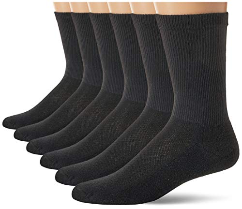 Hanes Men's 6-Pack X-Temp Crew Socks