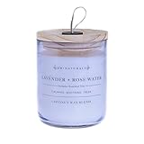 DW Home Naturals Lavender & Rose Water 2 Wick Candle 17 oz.