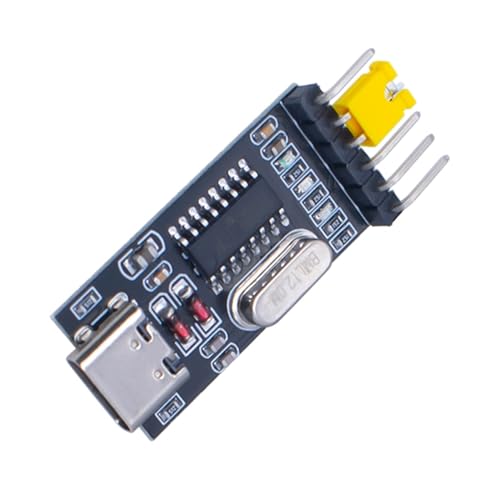 Ya en mundofriki.es: xiwai Convertidor USB 2.0 USB-C Tipo C Hembra a TTL, módulo UART STC, Programador Serial CH340G, Adaptador CH340 de 3,3 V y 5 V, Compatible con PL-2303 y Windows 7 y 8.