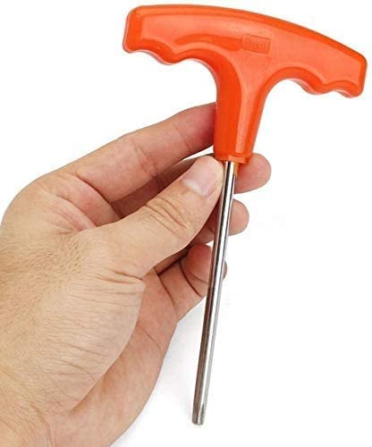 Tournevis en T avec Poignée Ergonomique en Plastique Forme de T Durable pour Tournevis Torx Universel T27 pour Stihl Makita # 0812 370 1000 Cover