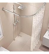 Asta Per Tenda Da Doccia Senza Foratura, Asta Telescopica In Acciaio Inox Asta Di Tensione Regolabile Per Finestra Del Bagno Mobile Da Cucina 98608551