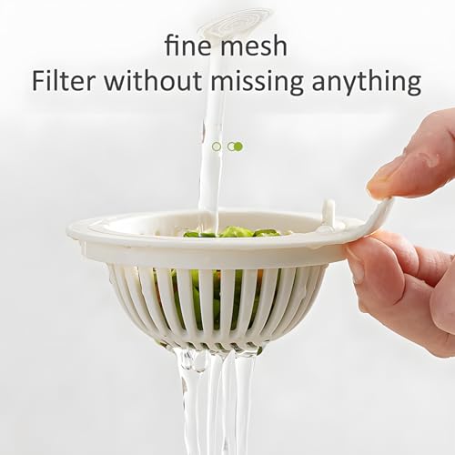 Colador para fregadero de cocina plástico 2 piezas miniatura 2