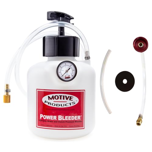 Motive Products 0165 Power Bleeder 2-Quart Tank with Hose and Rear Adapter, Compatible with Brembo and KTM Motorcycles
