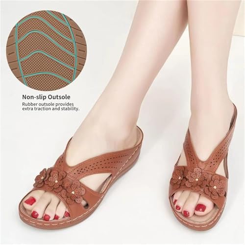 Sandales de plage confortables bleues EU41 pour marche extérieure - 6