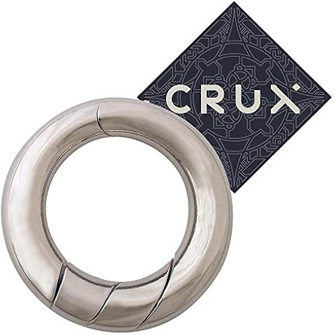 Hanayama Cast Loop Puzzle - Level 1 of 6 - Easy - Includes Crux Sticker … Cover