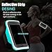 MOVOYEE Phone Armband for Running Armband Cell Phone Holder for iPhone 16 16e 15 14 13 12 11 Pro MAX XS XR X Plus Mini Galaxy,Fingerprint Touch ID&Key Pocket,Sports Arm Band Sleeve Excercise,Gym,Run