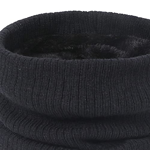 NC Cachecol Quente Masculino, Gola Envoltória No Pescoço, Mulheres, Xale de Pescoço Grosso, Cachecói