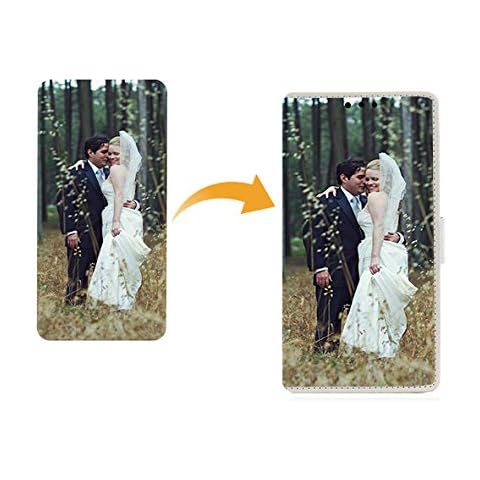VGANA Case For Samsung Galaxy A22 5G Personalised Photo Phone Cover, Custom Image on Leather Flip Wallet Phone Case - Customize Now Cover