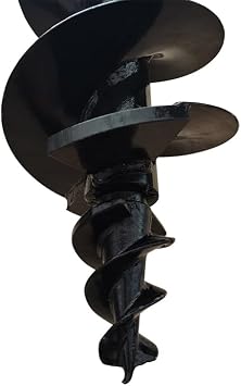 Heavy Duty Hydraulic Auger Attachment for HITACHI EX08 1 Ton Mini Excavator Micro Digger or Similar Machines with Pins
