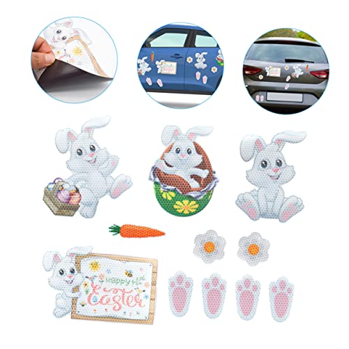 Pegatinas magnéticas para coche decorativas en escaparates de Pascua 5