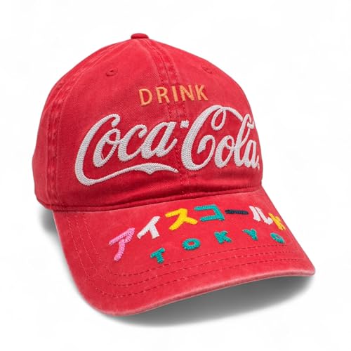 Image of AMERICAN NEEDLE Coke Coca Cola Unisex Adjustable Snapback Baseball Hat