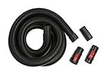 CRAFTSMAN CMXZVBE38758 2-1/2 in. x 13 ft. POS-I-LOCK Wet Dry Vac Hose Attachment Kit, Industrial-Grade Shop...