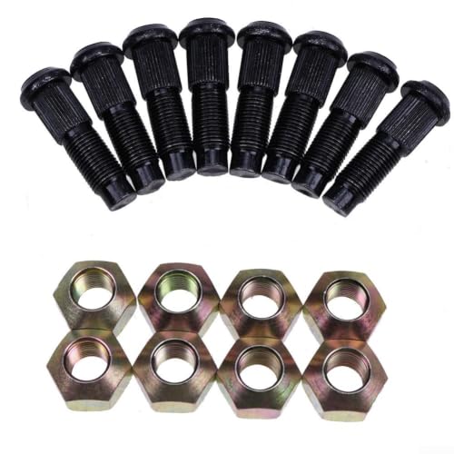 Kit de 8 tuercas y pernos 6564669 para cubos de rueda de minicargadoras Bobcat 8