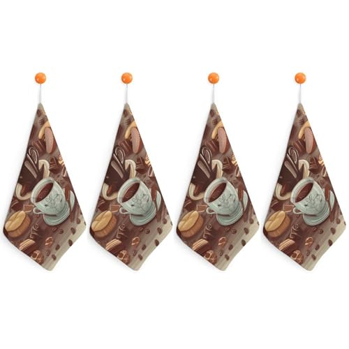 Serviette douce pour salle de bain absorbante motif bonbons et chocolat spa