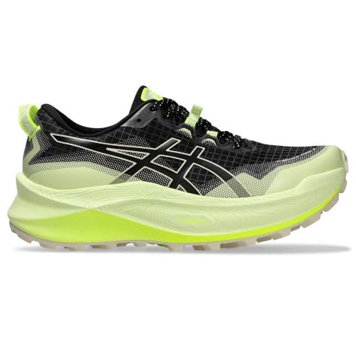 ASICS Trabuco MAX 3, Sneaker Mujer, Negro/Azul Claro, 35.5 EU