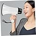 SUPVOX 1Set Portable Loudspeaker Megaphone for Football and Sports Cheering Recording Energy Efficient Sound Output for Parties and Outdoor Events