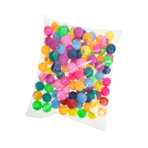 Gatuida Balls Bulk 100pcs Small Balls Bright Colors for Parties Games and School/Company Events