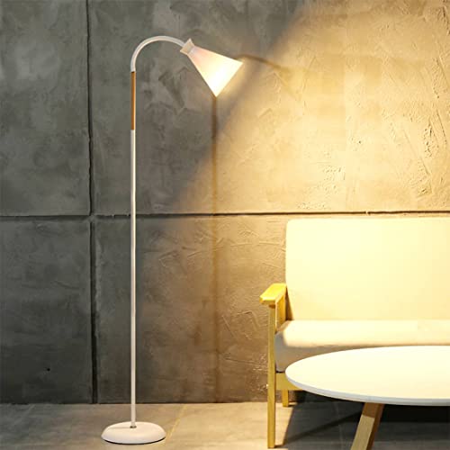 Gupuzm Gooseneck Floor Lamp Swing Arm Adjustable 360° Rotating Metal Bracket Lamp, Indoor Reading Lighting Dimming Floor Lamp Minimalist Style, Suitable For Living Room,Study, Bedroom, Office #TOP5
