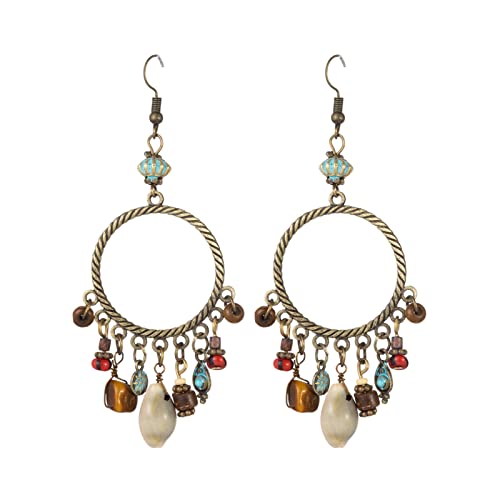 Boho Earrings for Women Vintage Bohemian Dangle Earrings