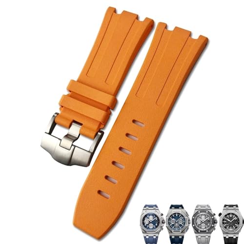 Bracelet caoutchouc fluoré 28mm résistant pour Audemars Piguet Offshore