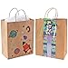 Fun Express Classy Large Brown Kraft Paper Gift Bags - 10.5