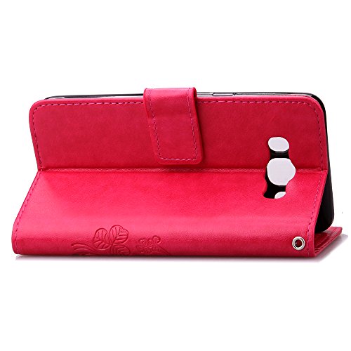 COTDINFOR J7 2016 Custodia Cover Elegante Retro