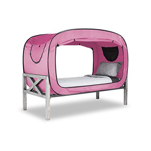 Privacy Pop Bed Tent (Twin) Pink Buy Online in United Arab Emirates