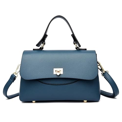Sac à bandoulière en cuir PU femme avec poches pour voyage et shopping