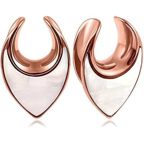 Vankula Dilataciones Orejas Acero Inoxidable 8mm a 25mm Cover