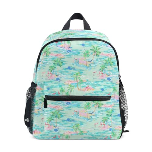 Joli sac à dos maternelle flamant rose pour grandir heureux