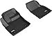 3D MAXpider Custom Fit Kagu Floor Mat (Black) Compatible with Jaguar E-PACE 2018-2023 - Front Row