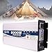5000W 6000W 7000W 8000W Czysta fala sinusoidalna Falownik 12v 24v 48v 60v Dc do 110v 220v Ac Inverter Samochód ciężarowy Potrójne wyjście AC,8000w-48Vto220V