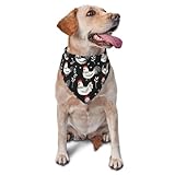 Forme triangulaire ajustable : Conçu dans un style triangulaire classique, il s'attache facilement autour du cou de votre animal pour un ajustement sûr et confortable, aussi bien pour les chats que pour les chiens. Dimensions : 70 x 30 cm, il convient à de nombreux chiens et chats. (Veuillez mesurer le cou de votre animal avec précision, en laissant suffisamment de place pour le nœud.)