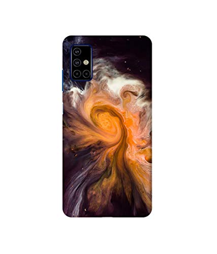 Image of Amazon Brand - Solimo Plastic Designer Galaxy 3D Printed Hard Back Case Mobile Cover for Samsung Galaxy M51 (Multicolor)