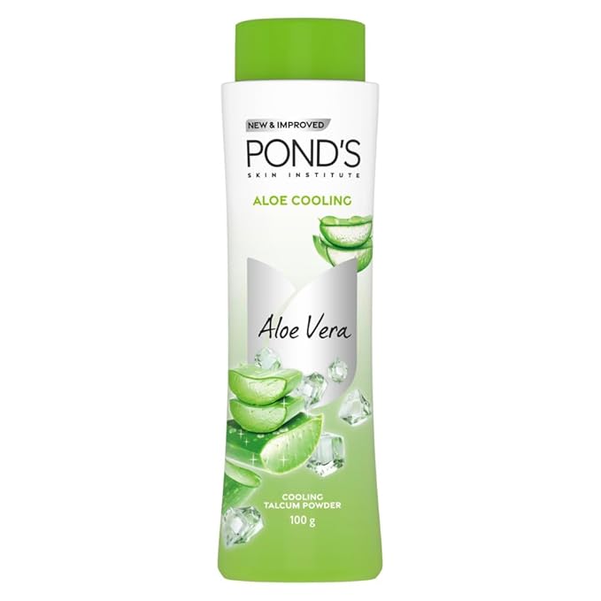 ond's cooling powder with goodness of Aloe|Instant cooling|3X cooling|Icy cool relief|100g
