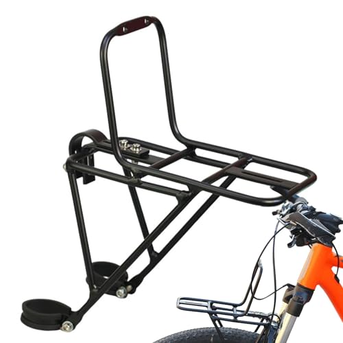 Portaequipajes Delantero para Bicicleta, portabicicletas Multifuncional, portabicicletas Delantero, aleación de Aluminio, portaequipajes Delantero de montaña, Bicicletas de Carreras, Bicicletas