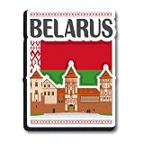 Belarus Fridge Magnet Souvenir - Handmade Wooden Refrigerator Magnet Collectible