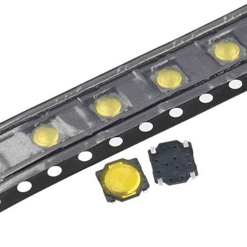 Interrupteur tactile 3.7x3.7x0.35mm micro bouton poussoir SMD 4 broches pour circuit imprimé PCB